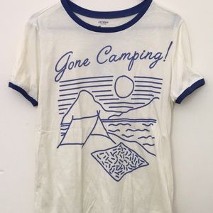 Gone camping tshirt!
